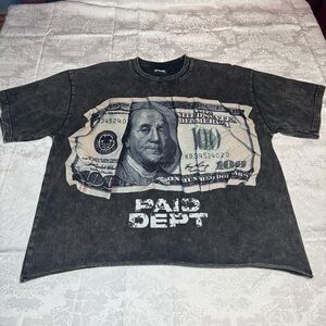 Black Vintage Wash Graphic Tee